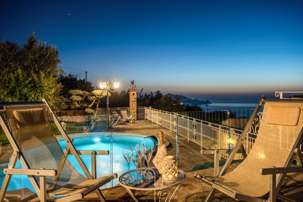 Villa Marika - Private Heated Pool Massa Lubrense Exterior photo